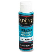 Cadence Premium akril festékek 70ml türkizkék