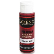 Cadence Premium 70ml akril festék bordó