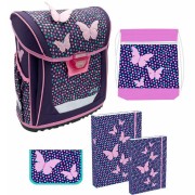 Iskolatáska Reybag Pink Butterfly 3db. SZETT