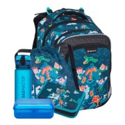 Iskolatáska szett Bagmaster LUMI 24 E 5db-os