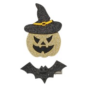 Souza! – Willa halloweeni hajcsatok tökkel és denevérrel – 2 db