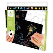 Scratch Art – sablon alapján készülő karcképek
