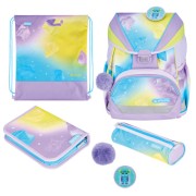 Herlitz UltraLight XL Little Monster iskolatáska elsősöknek 4d. szett