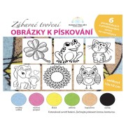 Homokszórás gyerekeknek MACSKA, BÉKA, EGYSZARVÚ, NAP, NÉGYLEVELŰ LÓHERE