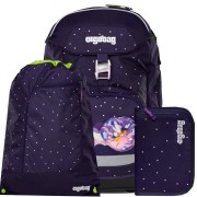 Ergobag Prime Heaven fényvisszaverő iskolatáska szett hátizsák+tolltartó+tornazsák