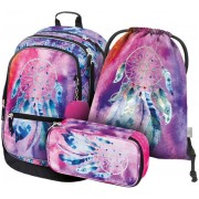 BAAGL iskolai szett Core Álomfogó hátizsák + tolltartó + tornazsák