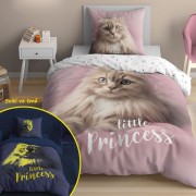 Ágynemű macska Little Princess világító
