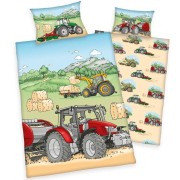 Traktor baby ágynemű kiságyba