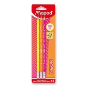 Maped Neon HB háromszög alakú ceruza - 3 db