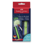 Faber-Castell sötétben világító csillámpor – 12 ml, 2 db